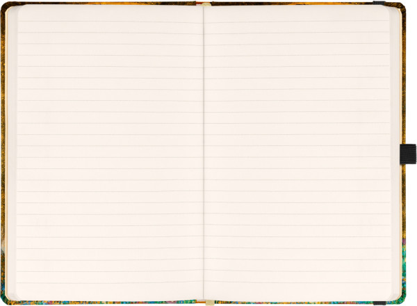 NOTIQUE Notes Gustav Klimt, linajkovaný, 13 x 21 cm 1