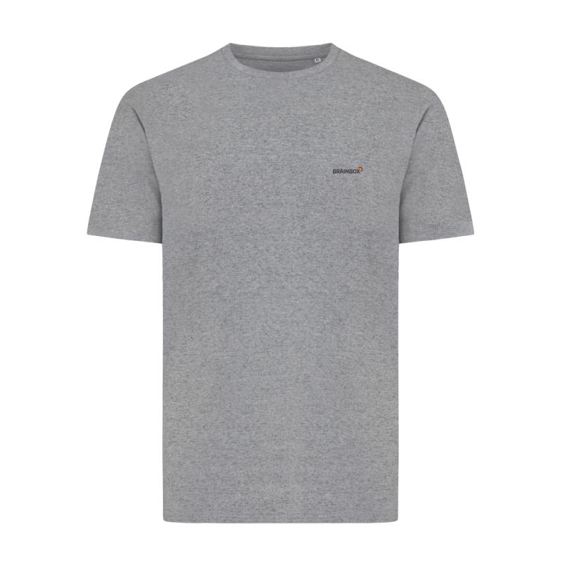 Ľahké tričko IQONIQ Sierra z recykl. bavlny light heather anthracite XXXL 3