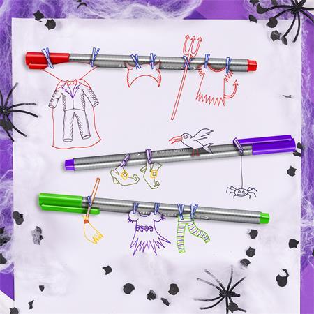 Liner, sada, v rolovacom držiaku, 0,3 mm, STAEDTLER "Triplus® 334", 20 rôznych farieb 8