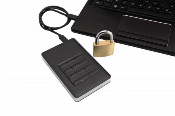 2,5" HDD (pevný disk), 2TB, USB 3.1, heslové šifrovanie, VERBATIM "Secure Portable", čiern 4