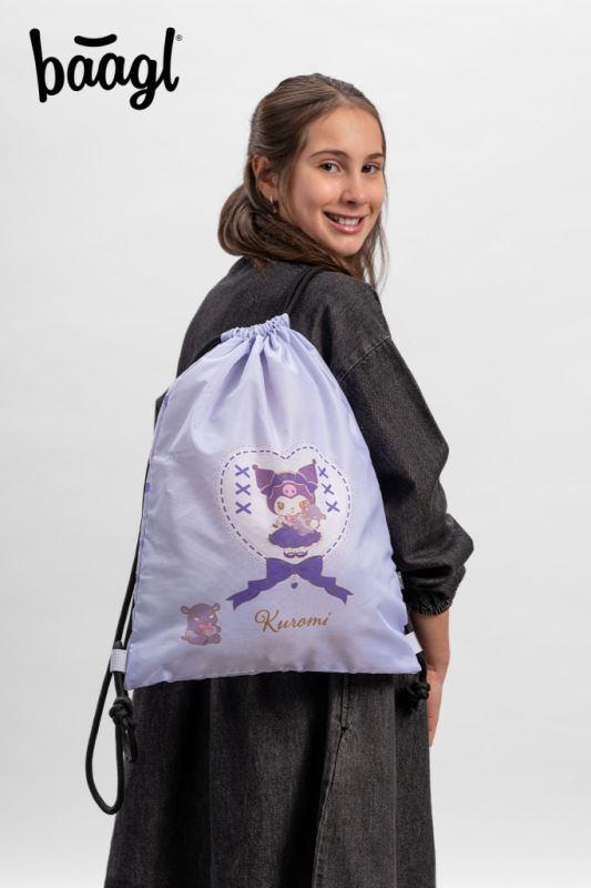 BAAGL SADA 3 Core Kuromi Sweet One: batoh, peračník, vrecko GRS 15