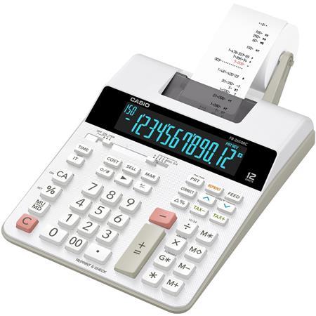 Kalkulačka, s tlačou, 12 číslic, 2 farebná tlač, CASIO "FR-2650 RC" 1