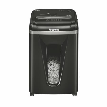 Skartovací stroj, mikro konfety, 9 listov, FELLOWES "Microshred 450M" 2