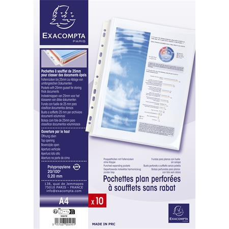 Euroobal na katalógy, A4, PP, EXACOMPTA 6