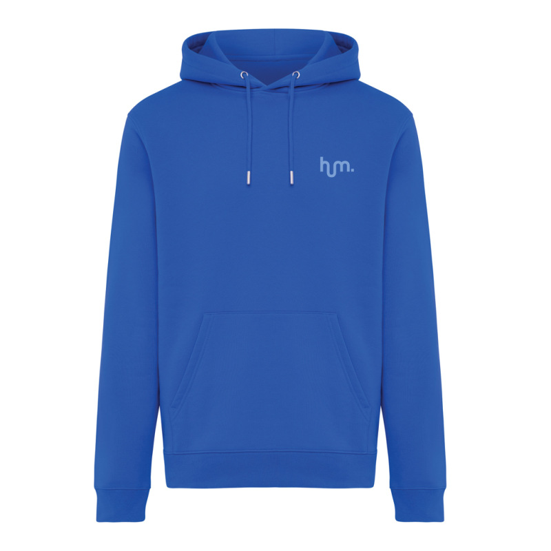IQONIQ Joshua Unisex mikina s kapucňou z rec. bavlny kráľovská modrá XXL 4
