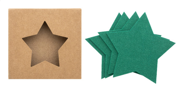 Vagnes chyba vianočných podtáckov z RPET