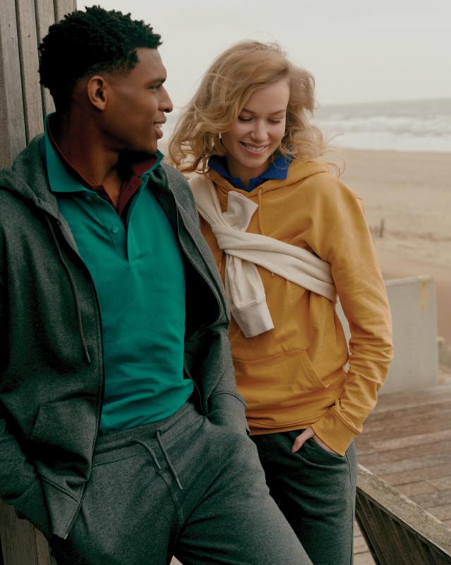 Mikina s kapucňou IQONIQ Jasper z recykl. bavlny ochre yellow XXXL 16