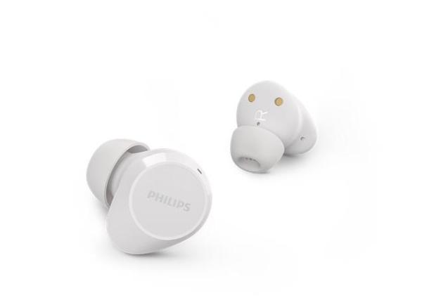 Slúchadlá, TWS bezdrôtové, Bluetooth 5.3, PHILIPS "TAT1209", biele 2