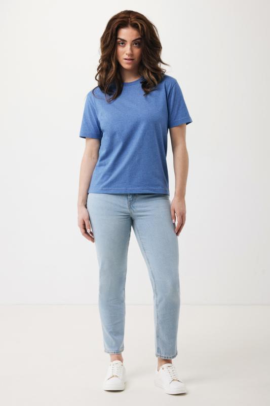 Tričko IQONIQ Teide z recykl. bavlny heather blue XXXL 6