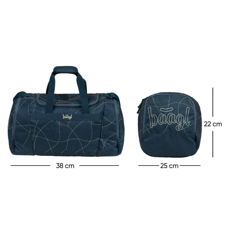 BAAGL Športová taška Snap Wave GRS 6