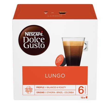 NESCAFE Kávové kapsuly, 16 ks,  NESCAFÉ "Dolce Gusto Caffé Lungo" 1