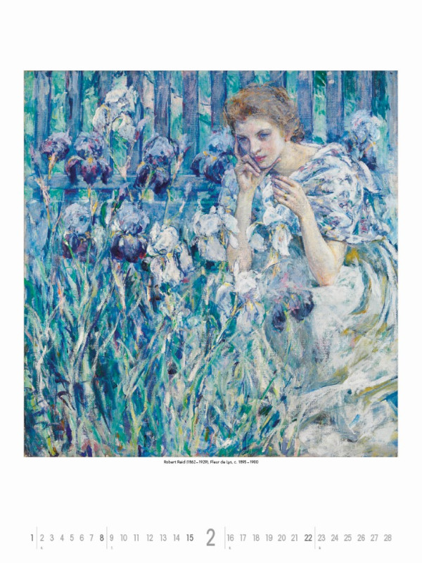 Nástenný kalendár Gardens Impressionism 2026 2