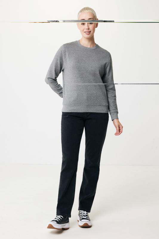 Ľahká mikina IQONIQ Etosha z recykl. bavlny light heather anthracite XXXL 6