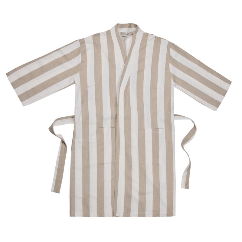 Hamam róba L/XL VINGA Ornos z GRS béžová 2