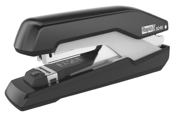 Zošívačka, 60 listov, RAPID "Supreme SuperFlatClinch S060c", čierna
