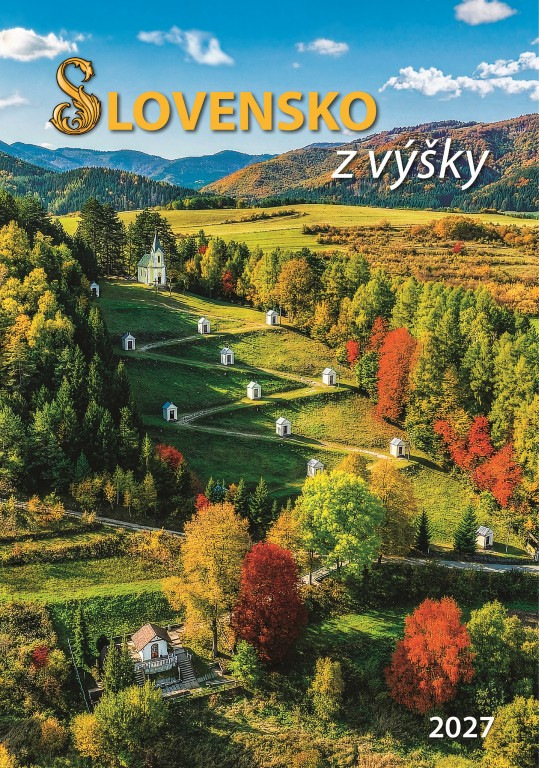 Nástenný kalendár Slovensko z výšky 2027 1