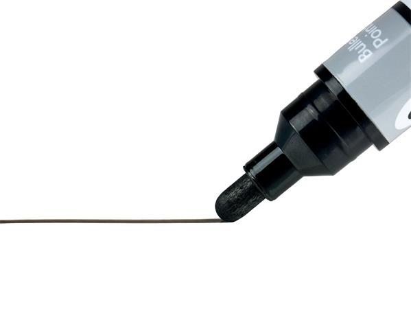 Popisovač na tabule, tekutý atrament, kužeľový hrot, 1-3 mm, NOBO, čierna 5