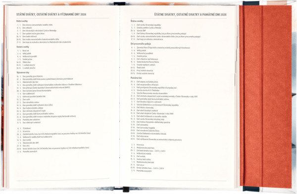 NOTIQUE Týždenný magnetický diár Japonsko 2026, 13 x 21 cm 4