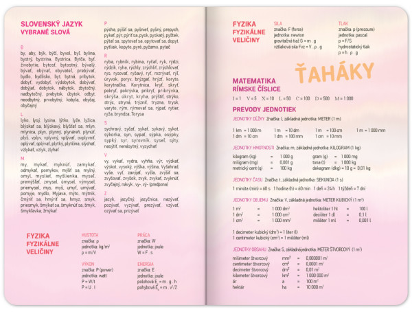 Školský diár Ružové pruhy (september 2023 – december 2024), 9,8 × 14,5 cm 5