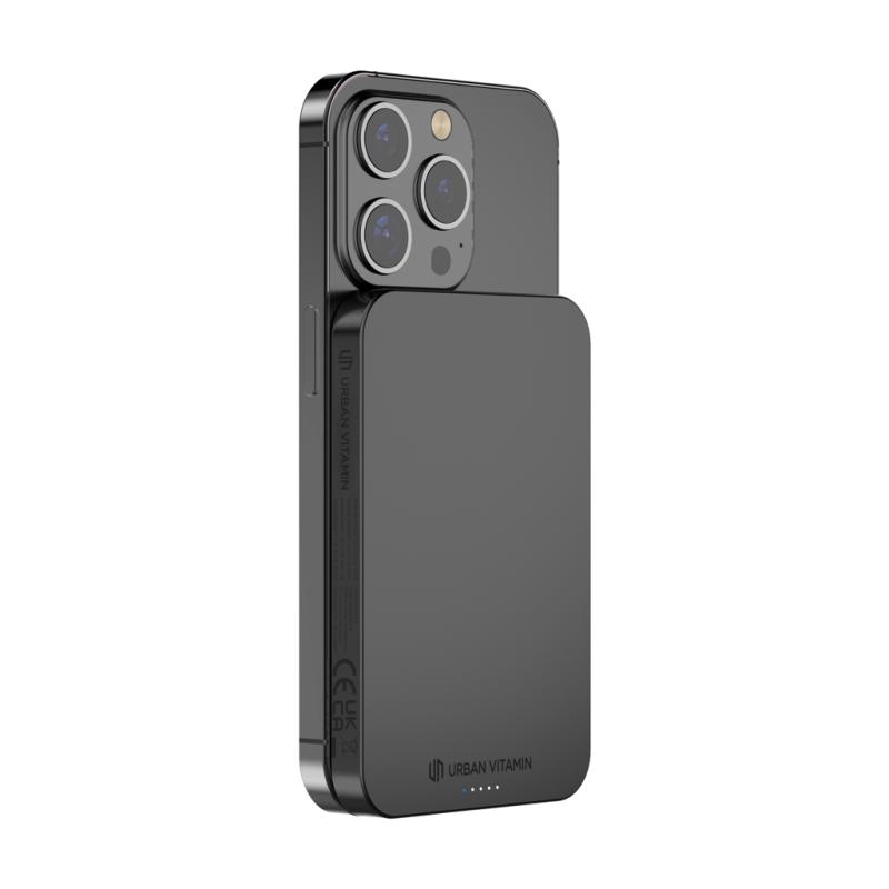 Powerbanka 5000mAh Urban Vitamin Richmond z RCS alu a plastu čierna 5