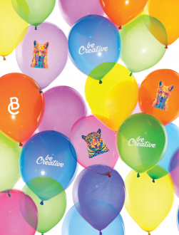 CreaBalloon balóny v pastelových farbách 3