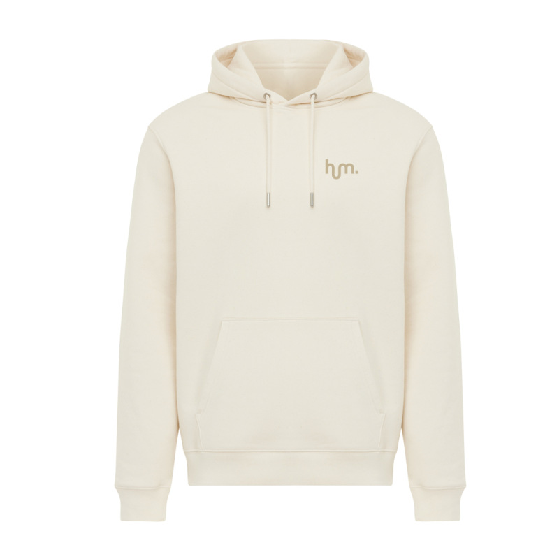 IQONIQ Joshua Unisex mikina s kapucňou z rec. bavlny natural raw S 4