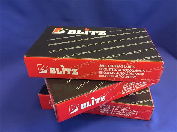 Cenové etikety, 26x16 mm, BLITZ, 36 kotúčov, biela 3
