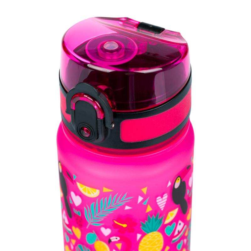 BAAGL Tritanová fľaša na nápoje Plameniaky, 500 ml 3