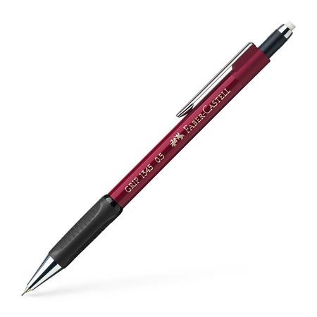 Mikroceruzka, 0,5 mm, FABER-CASTELL "Grip 1345", červená 1