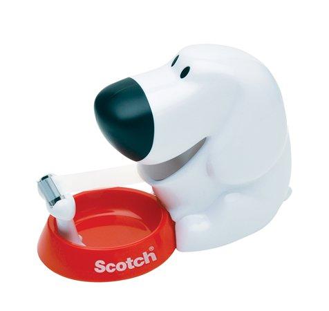 Dispenzor na lepiacu pásku, stolovýi, s lepiacou páskou, 3M SCOTCH "Dog" 2