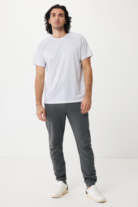 Tepláky IQONIQ Cooper z recykl. bavlny heather anthracite S 6