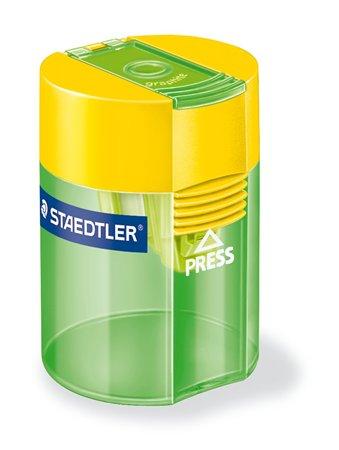 Strúhadlo, jednodierové, so zásobníkom, STAEDTLER, mix farieb