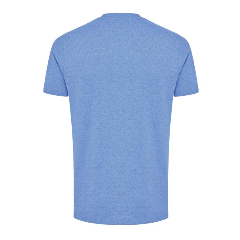 Nefarbené tričko IQONIQ Manuel z recykl. bavlny heather blue XS 2
