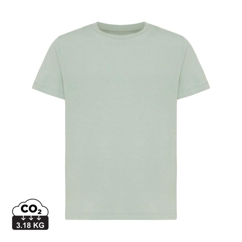 Detské tričko IQONIQ Koli z recykl. bavlny Iceberg green 5-6r (110-116cm)