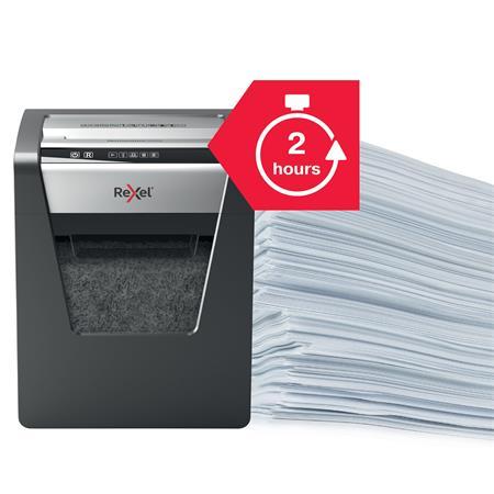 Skartovací stroj, konfety, 15 listov, REXEL, "Momentum X415" 4