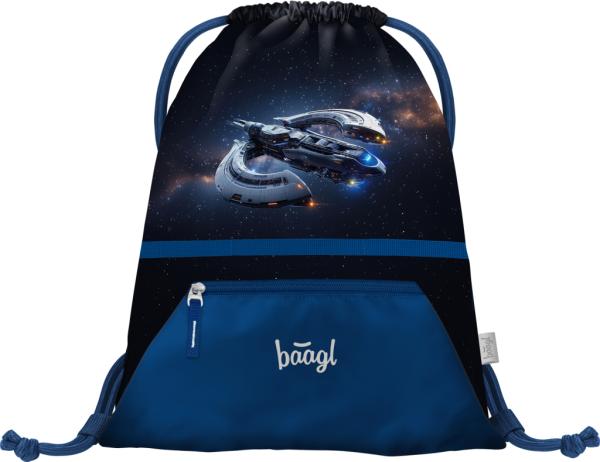 BAAGL Vrecko s priehradkou na zips Vesmírna loď
