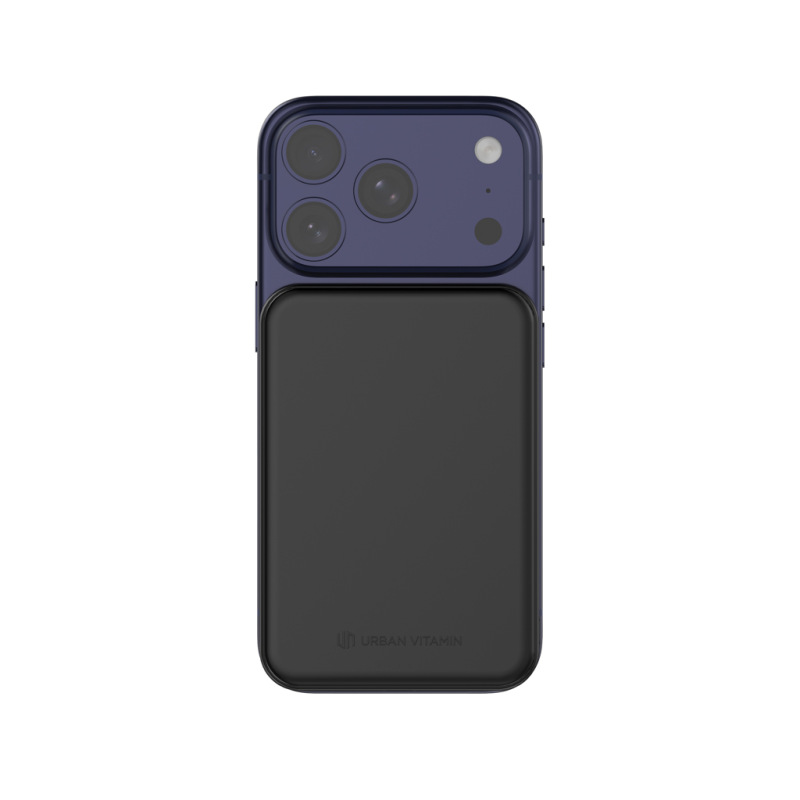 Urban Vitamin Pomona 5000 mAh Qi2.2 25W magnet. powerbanka čierna 6
