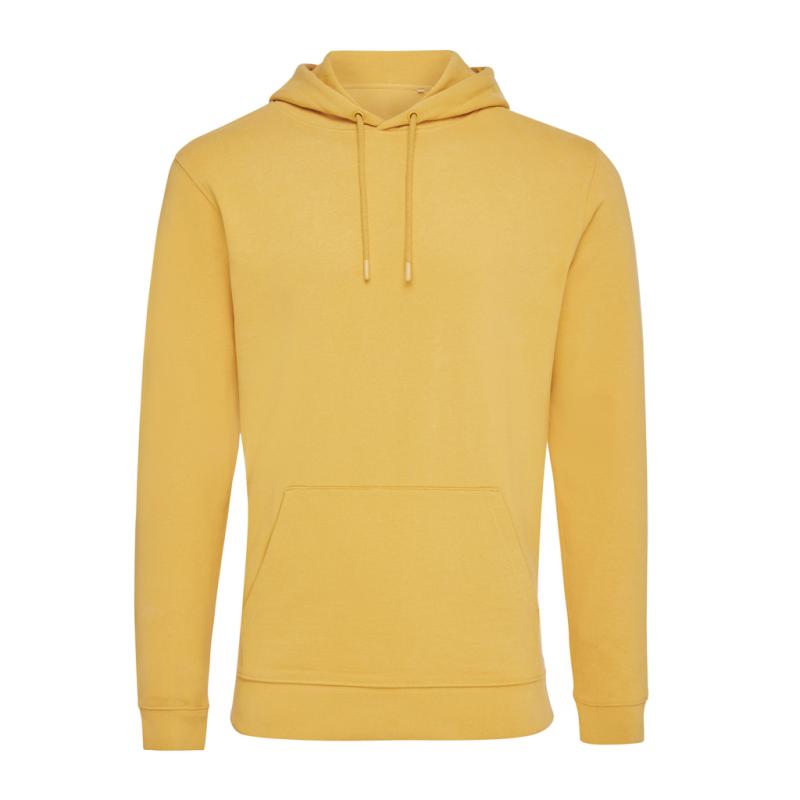 Mikina s kapucňou IQONIQ Jasper z recykl. bavlny ochre yellow S 1