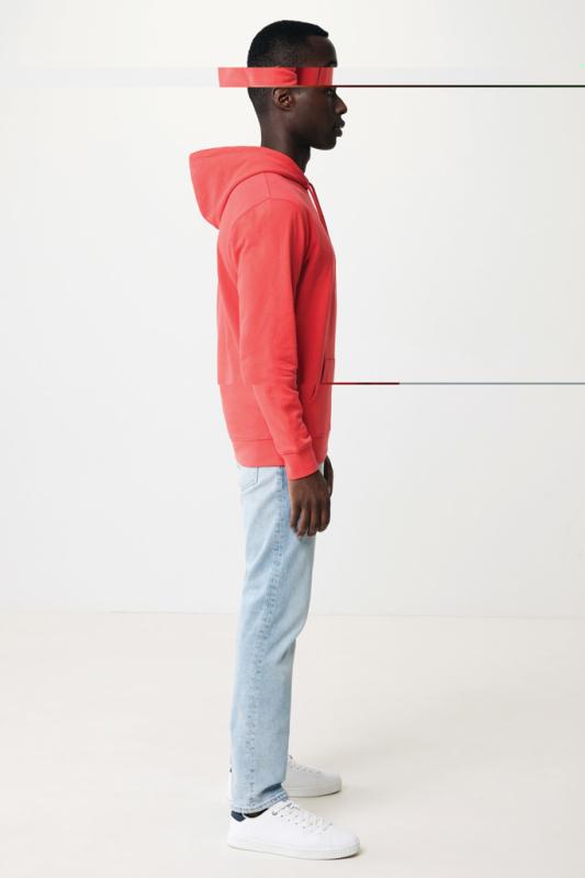 Mikina s kapucňou IQONIQ Jasper z recykl. bavlny luscious red S 12