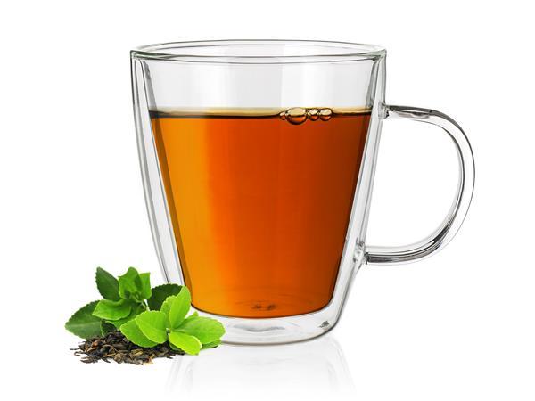 . Hrnček na cappuccino alebo čaj, dvojstenné sklo, 285ml, "Thermo"