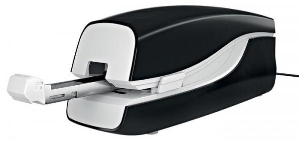 Zošívačka, elektrická, 24/6, 20 listov, LEITZ "Nexxt 5533", čierna 2