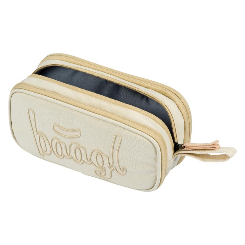 BAAGL Študentský peračník etui Beige 1