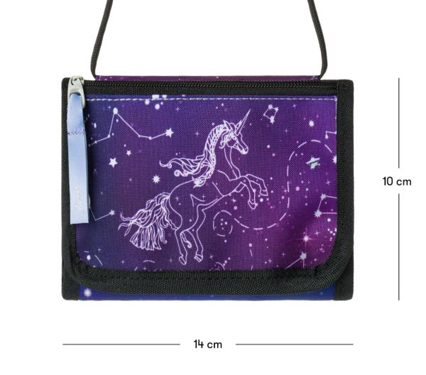 BAAGL Peňaženka na krk Unicorn Universe 3