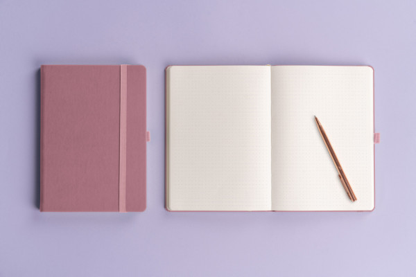 NOTIQUE Notes Aprint Neo, ružový, bodkovaný, 15 x 21 cm 5