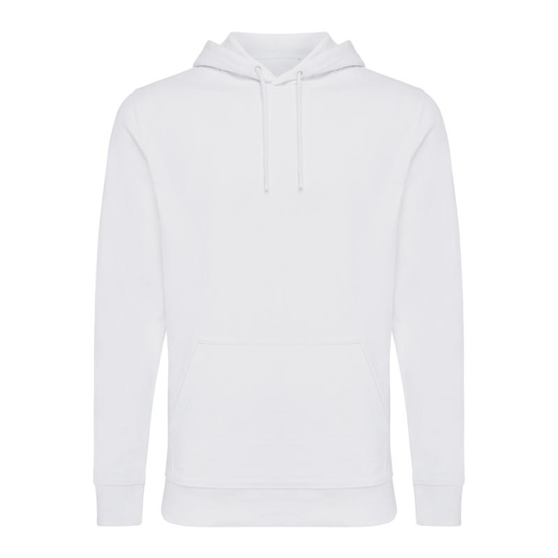 Mikina s kapucňou IQONIQ Jasper z recykl. bavlny recycled white S 1