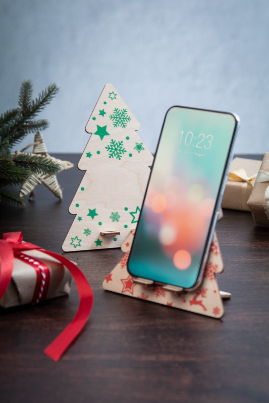 Vallvik vianočný stojan na mobil 5