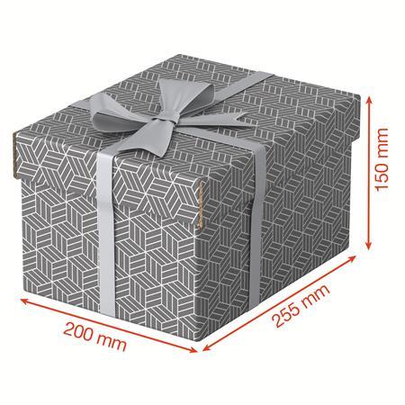 Úložný box, veľ. S, ESSELTE "Home", sivá 4