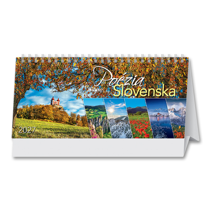 Stolový kalendár Poézia Slovenska 2027