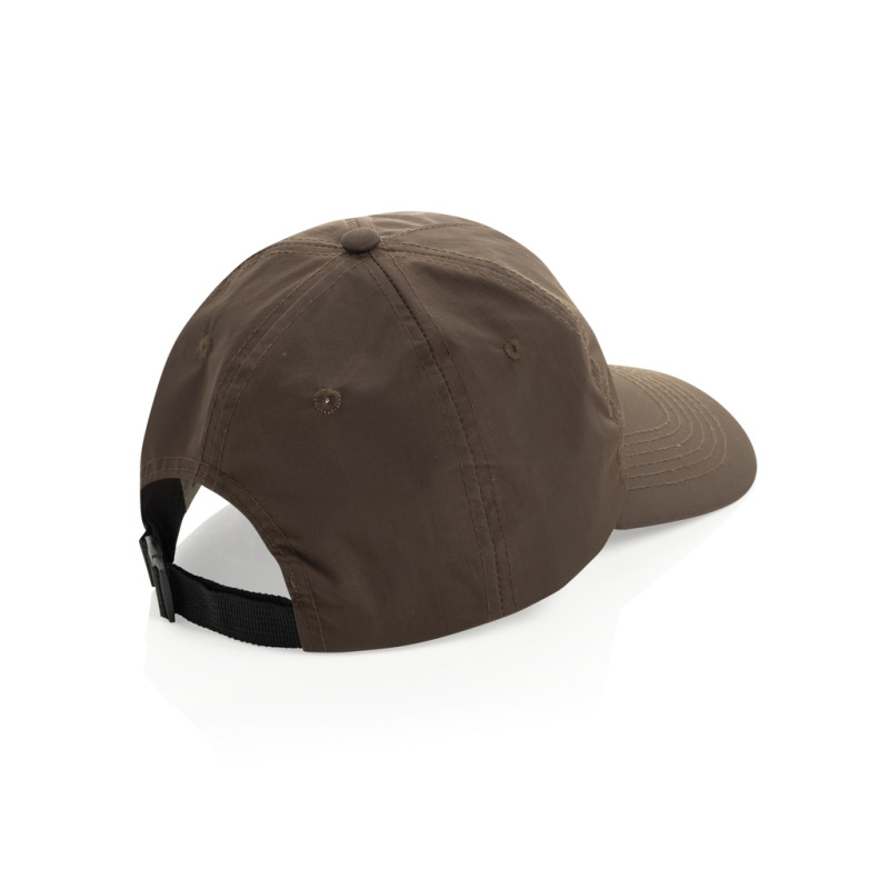KENTO URBAN RCS dobrodružná 5-panel. šiltovka z rec. nylonu hnedá 4