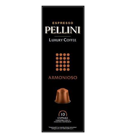 Kávový kapsuly, do kávovarov Nespresso®, 10 ks, PELLINI "Armonioso" 1
